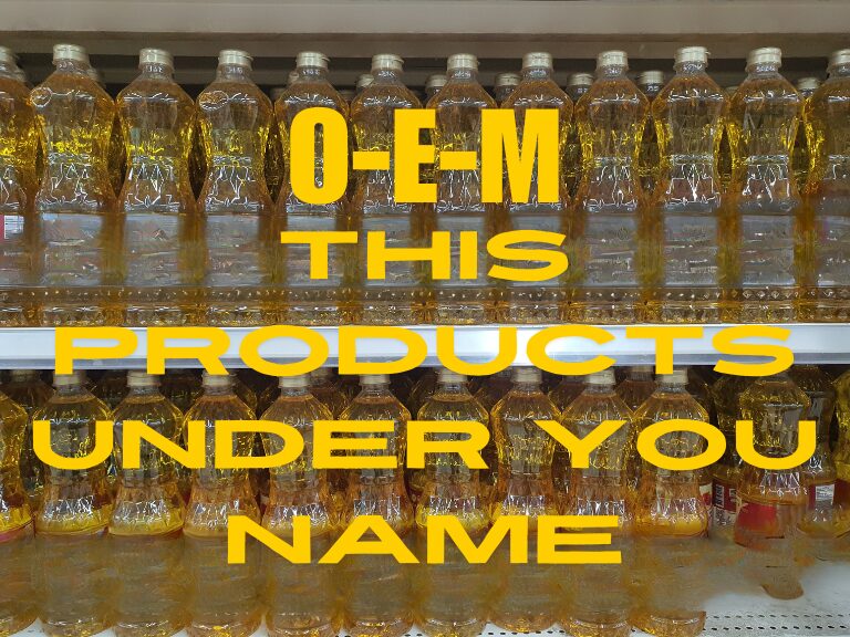 OEM products under you name